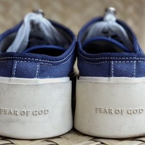 FOG Fear of God Canvas 101 Backless in Blue Canvas HOST PICK